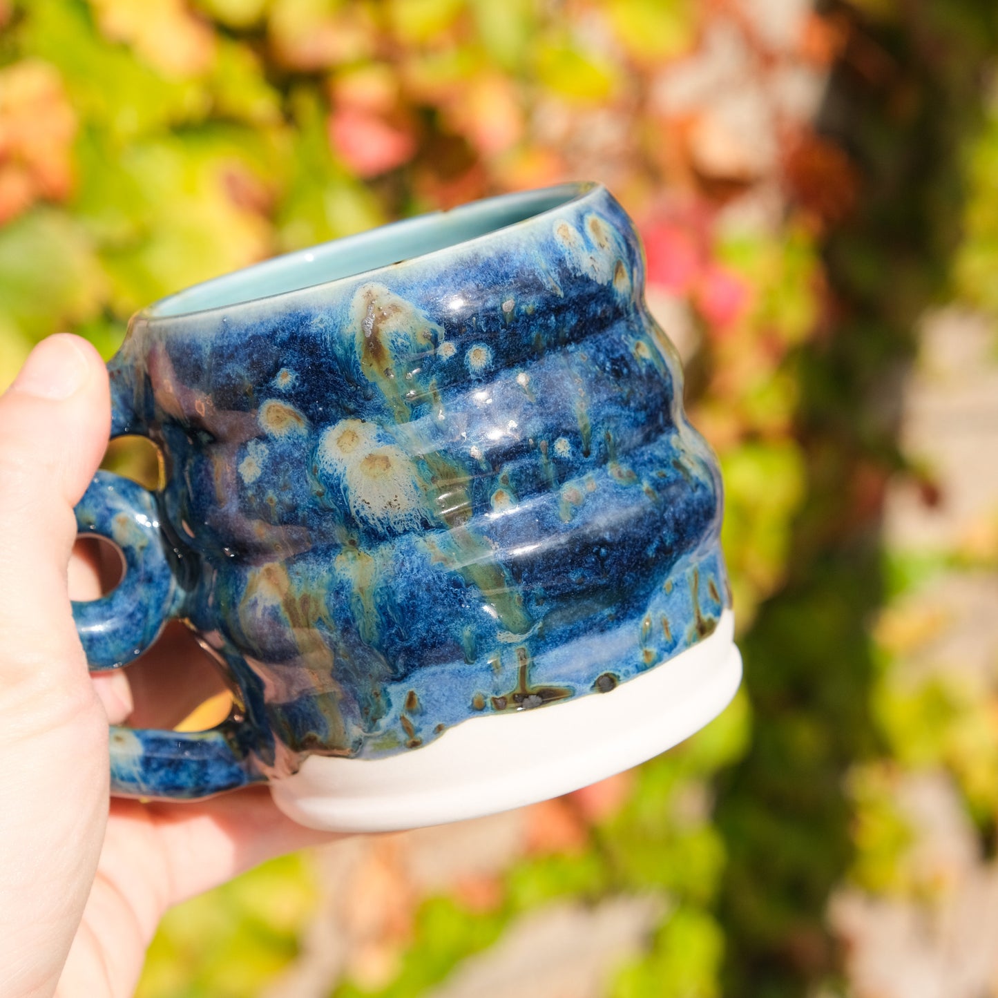 Swirly Starry Night Mug 8 oz