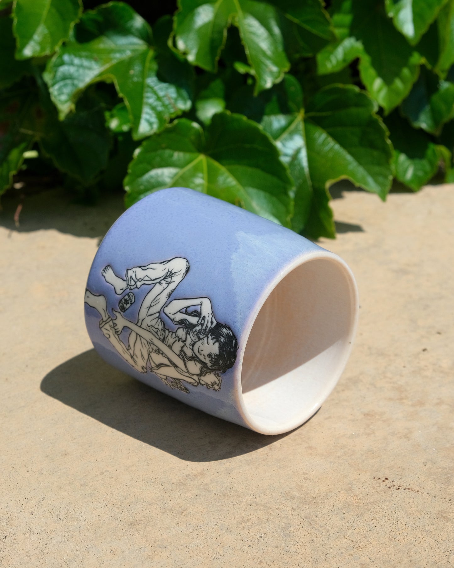 Misato and Pen Pen Cup 10 oz