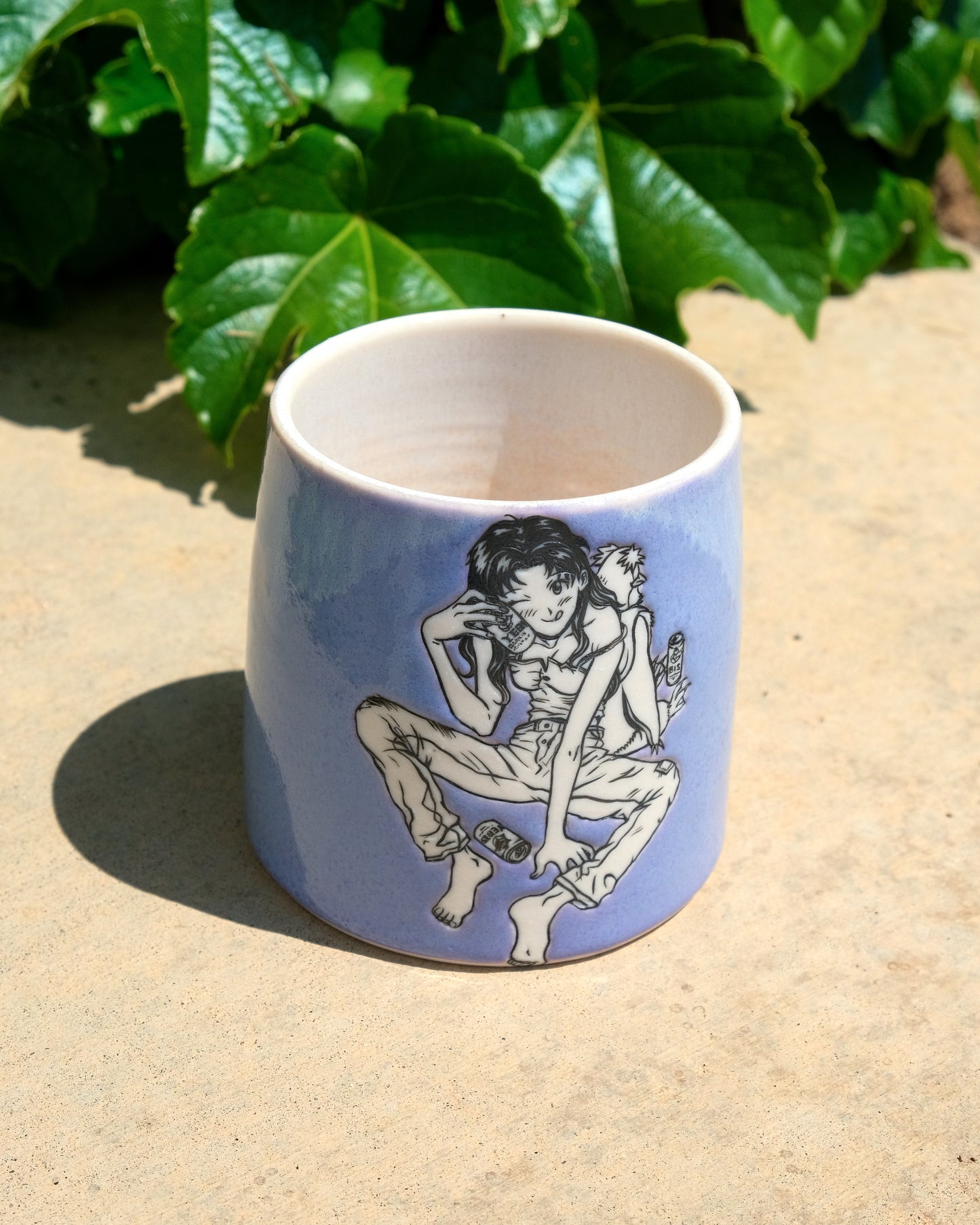 Misato and Pen Pen Cup 10 oz