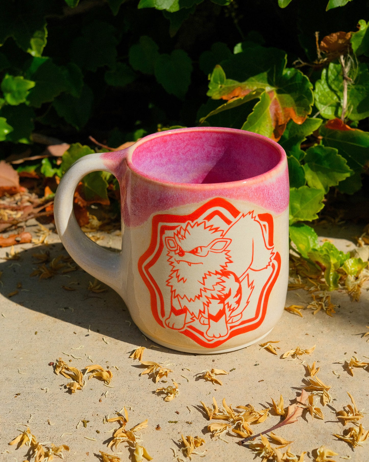 Fire Dog Mug 12 oz