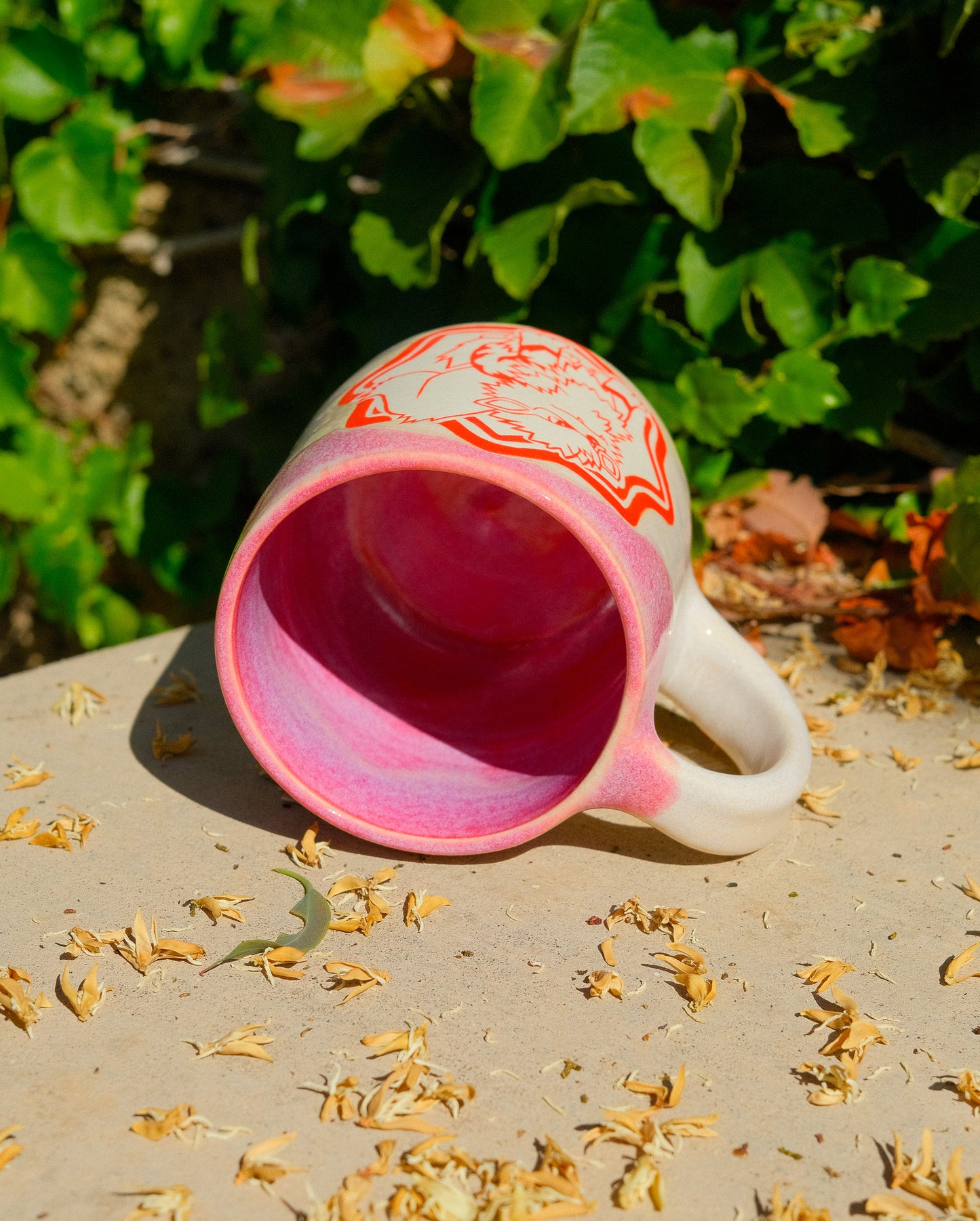 Fire Dog Mug 12 oz