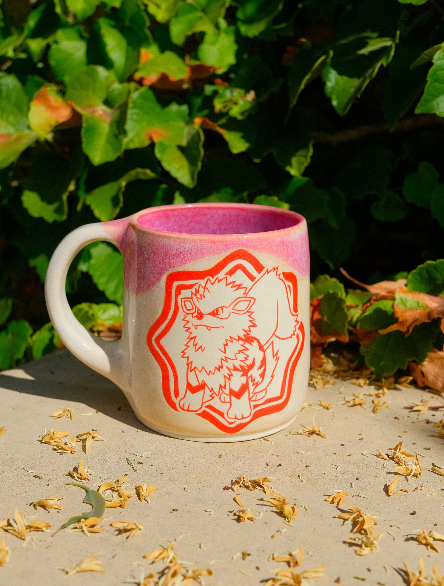Fire Dog Mug 12 oz