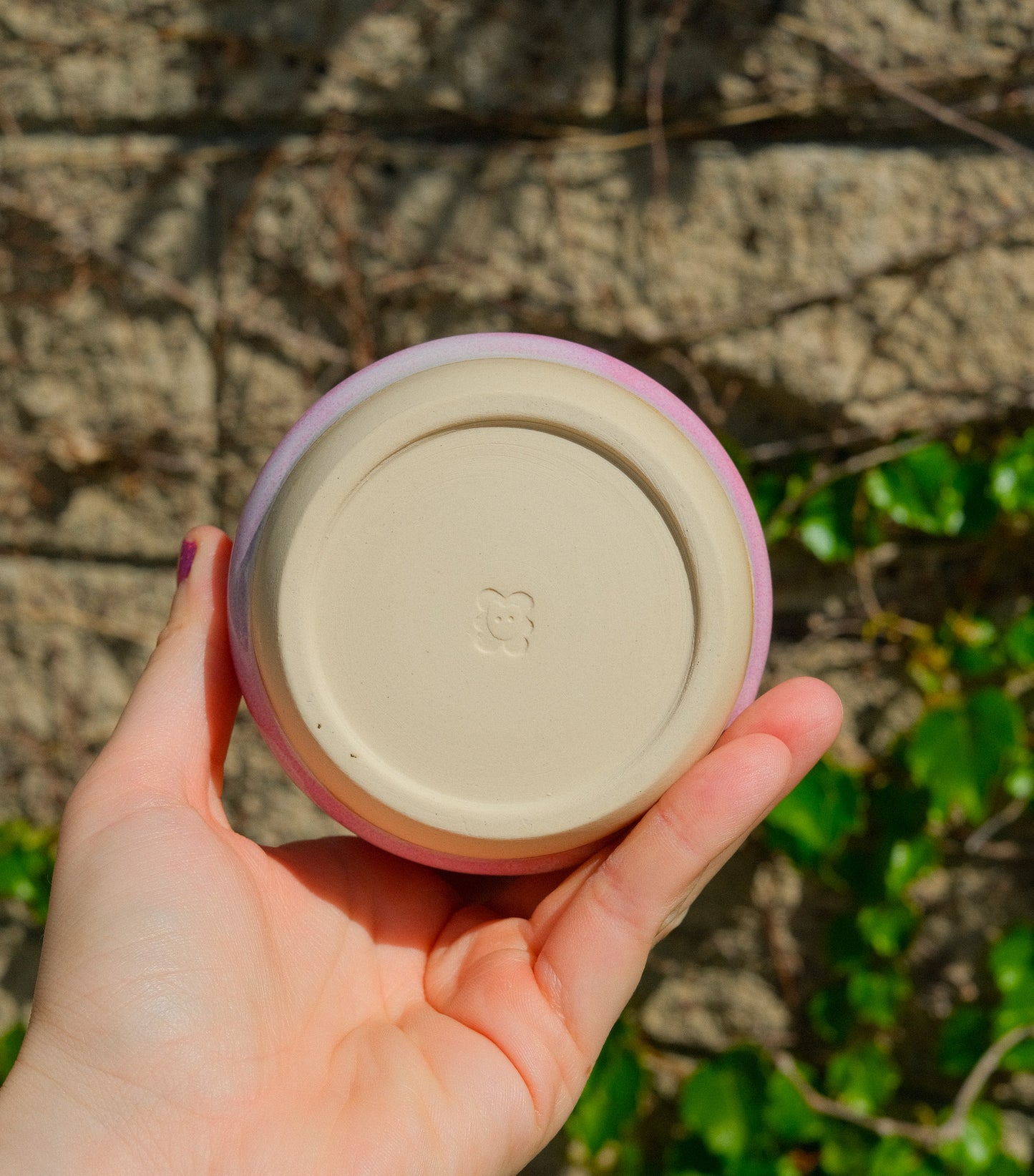 Pink Sunset Bubble Cup 10 oz