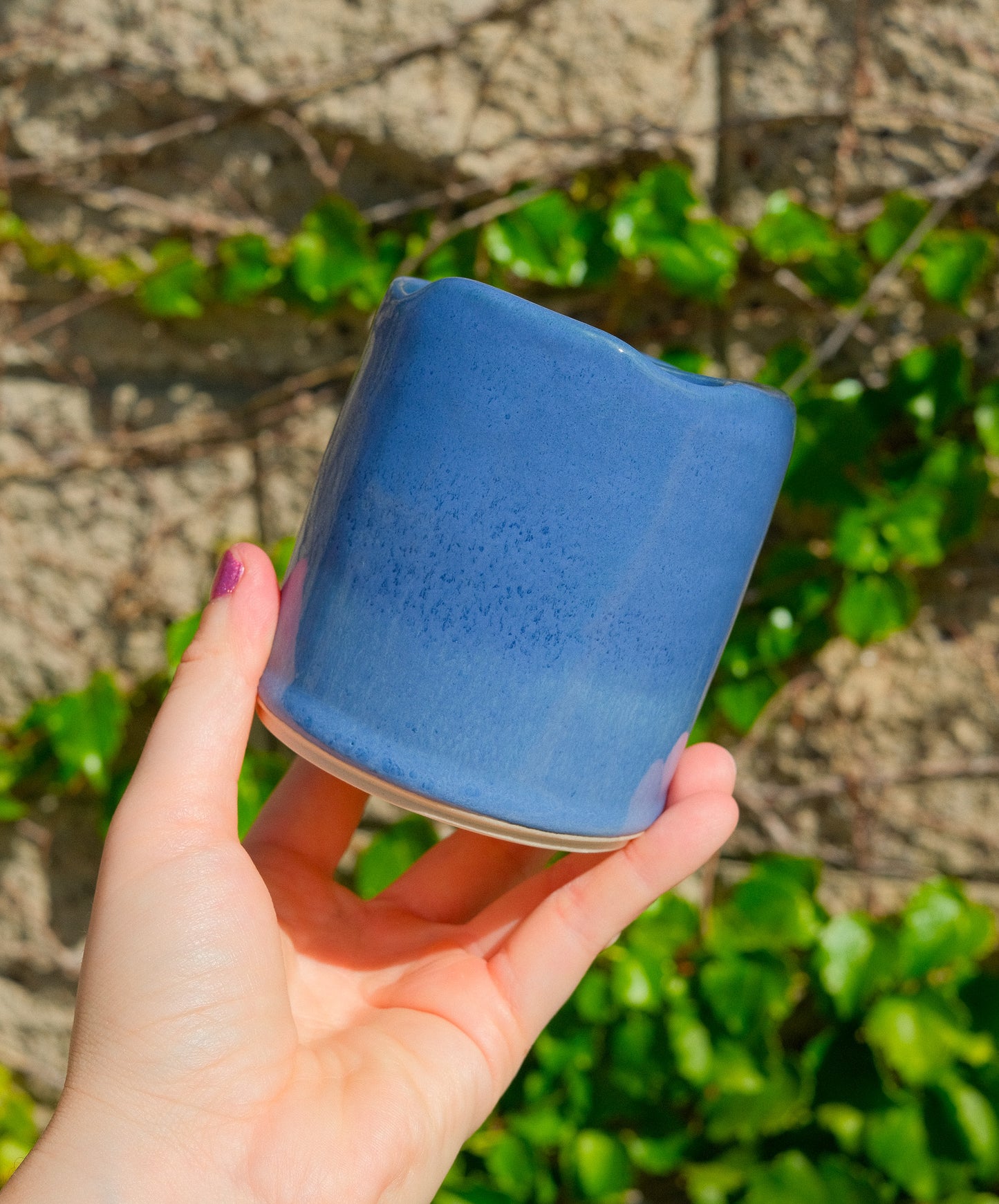 Travel Cup - Blue 9 oz