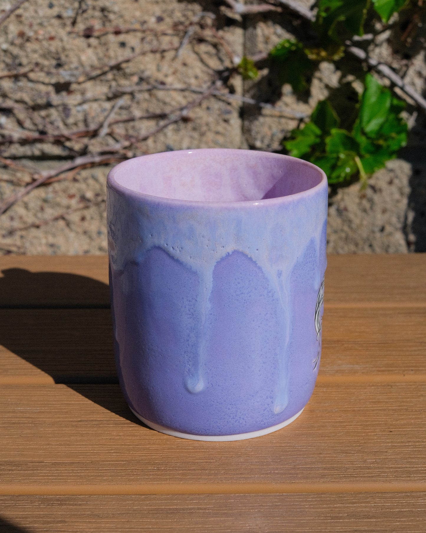 Blushing Guardian Mug 12 oz