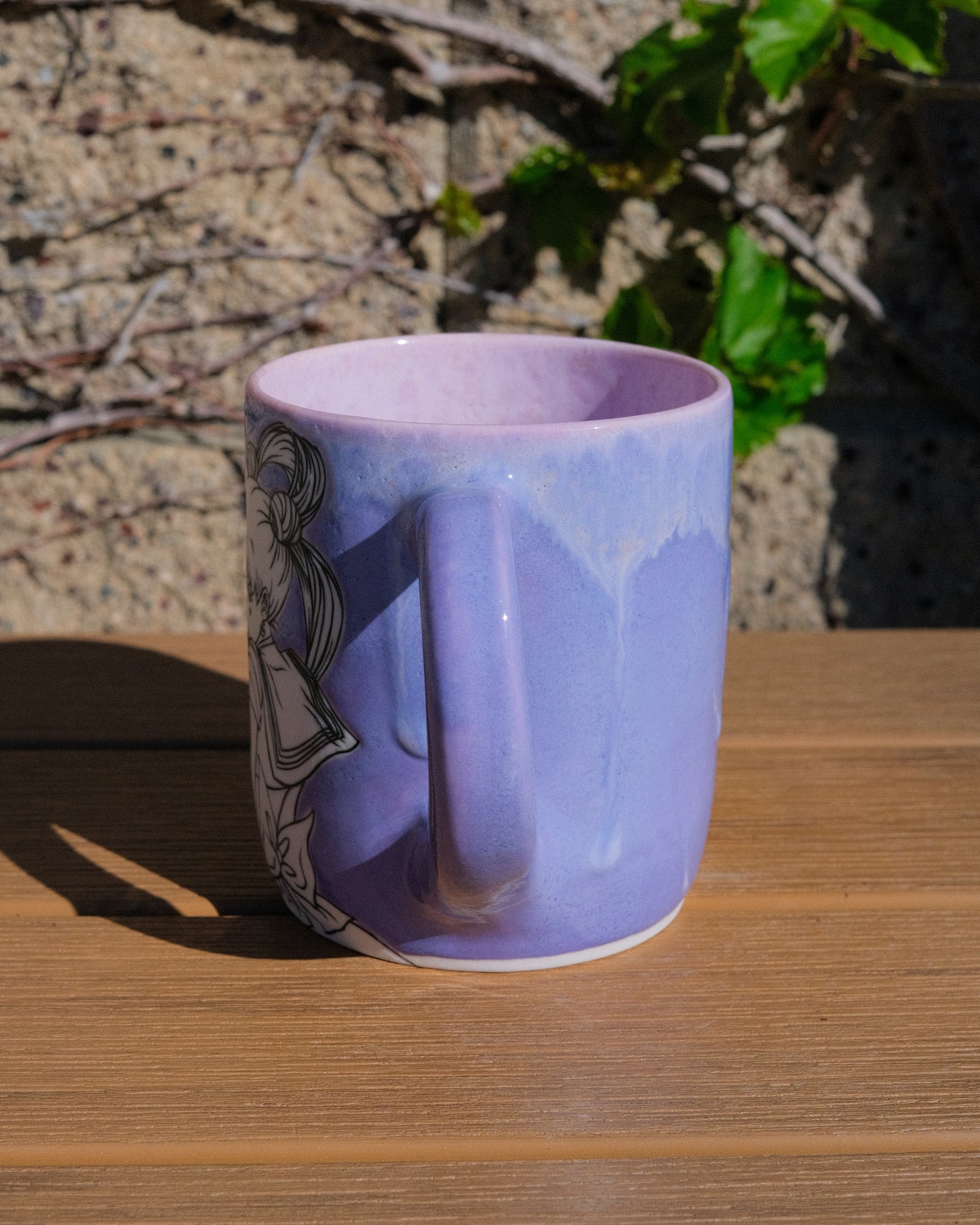 Blushing Guardian Mug 12 oz