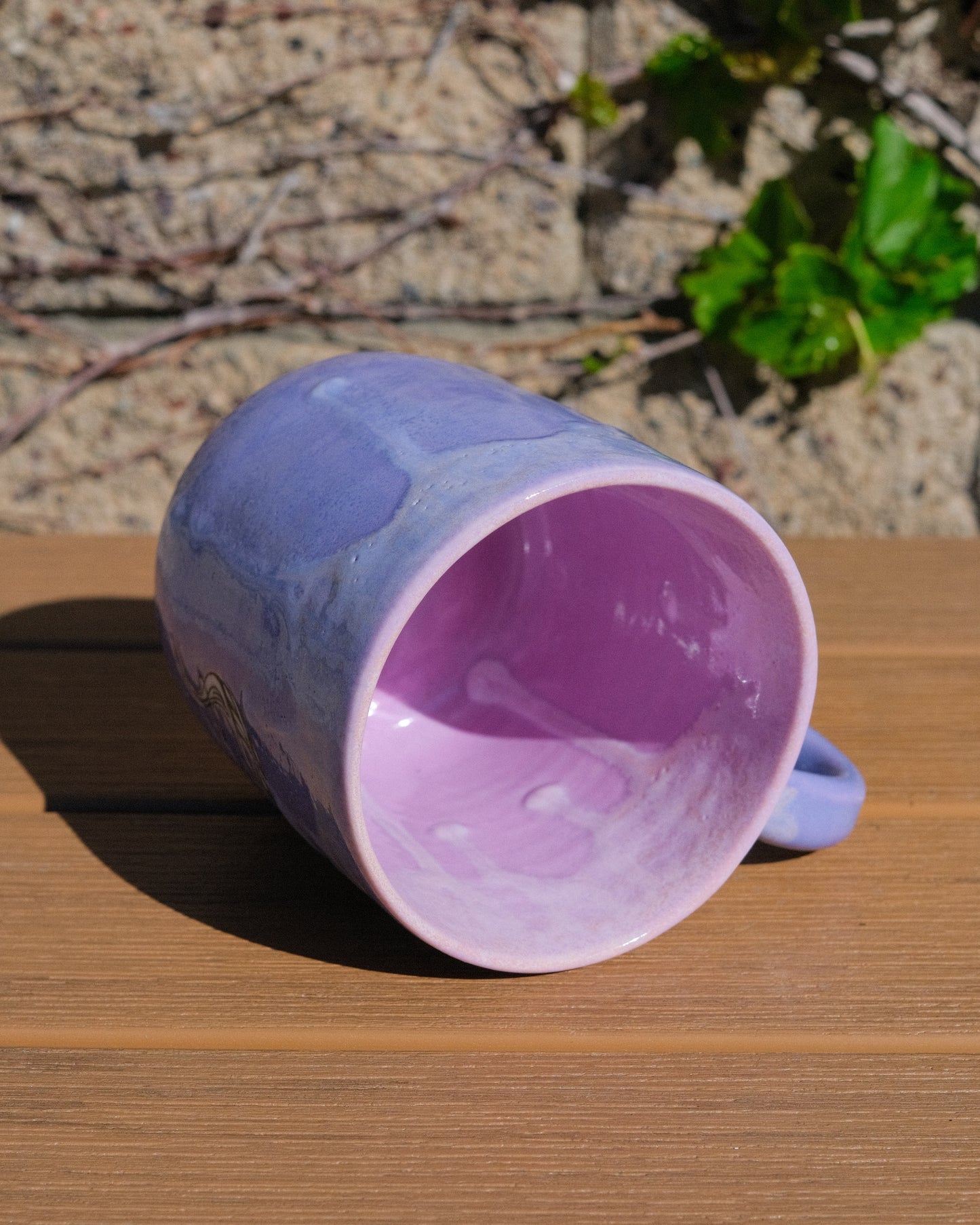 Blushing Guardian Mug 12 oz