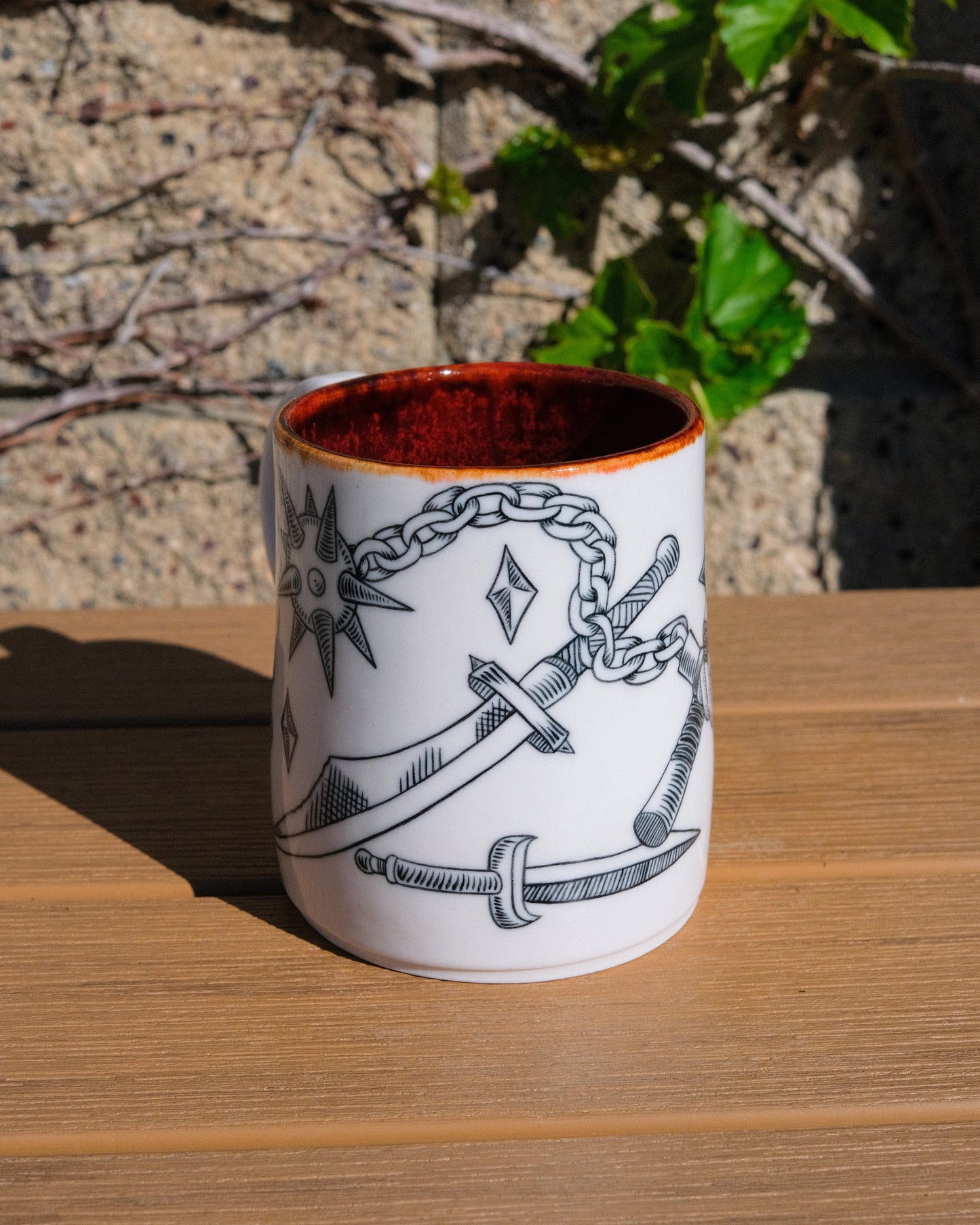 Medieval Weaponry Mug 11 oz