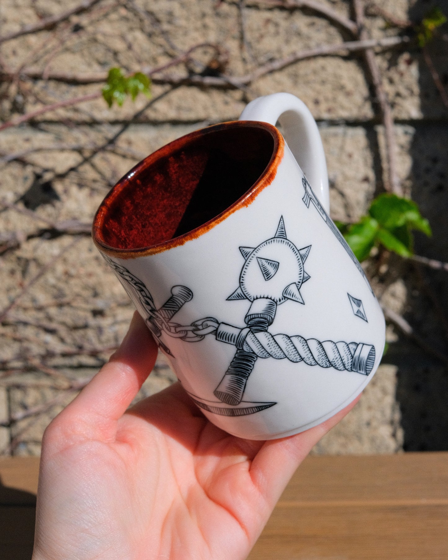 Medieval Weaponry Mug 11 oz