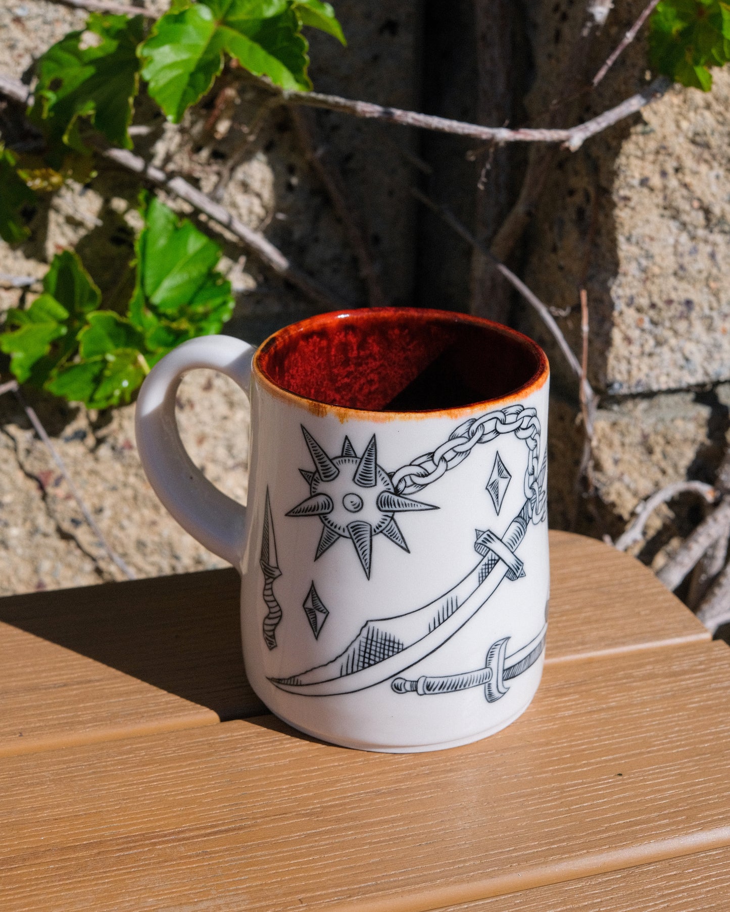 Medieval Weaponry Mug 11 oz