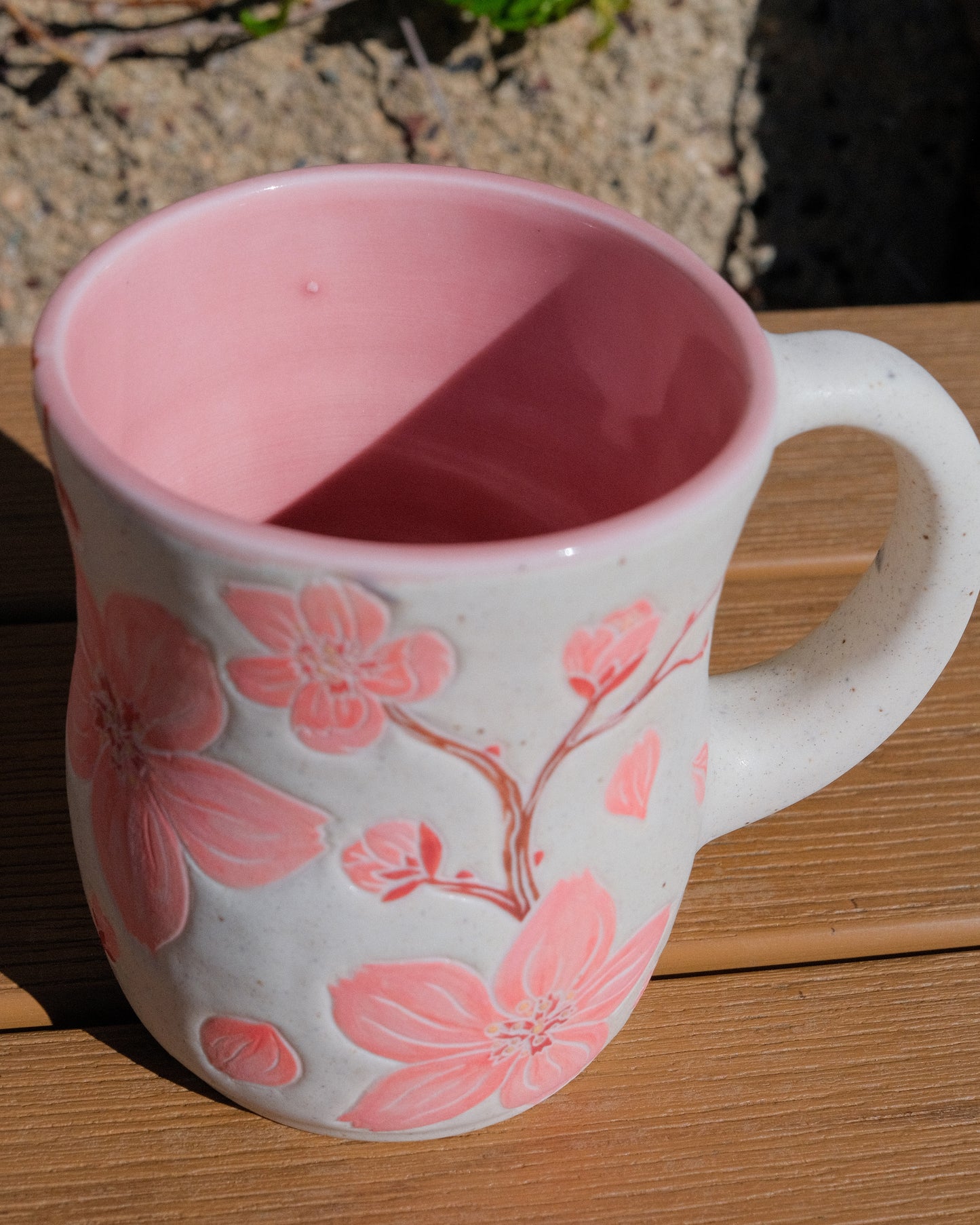 Cherry Blossom Mug 12 oz