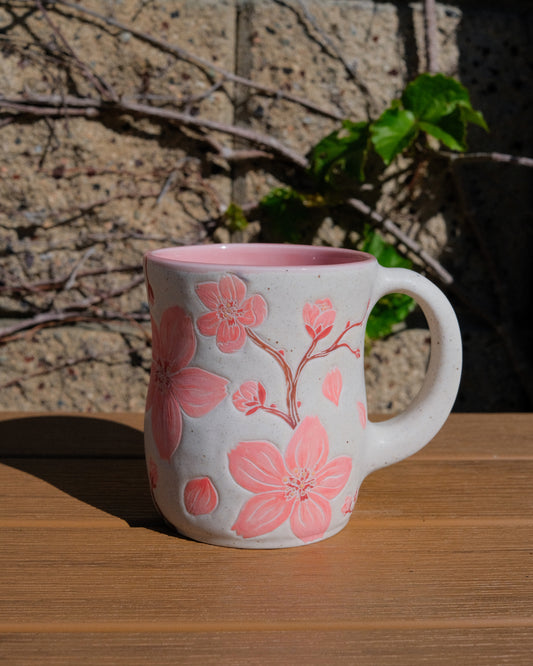 Cherry Blossom Mug 12 oz
