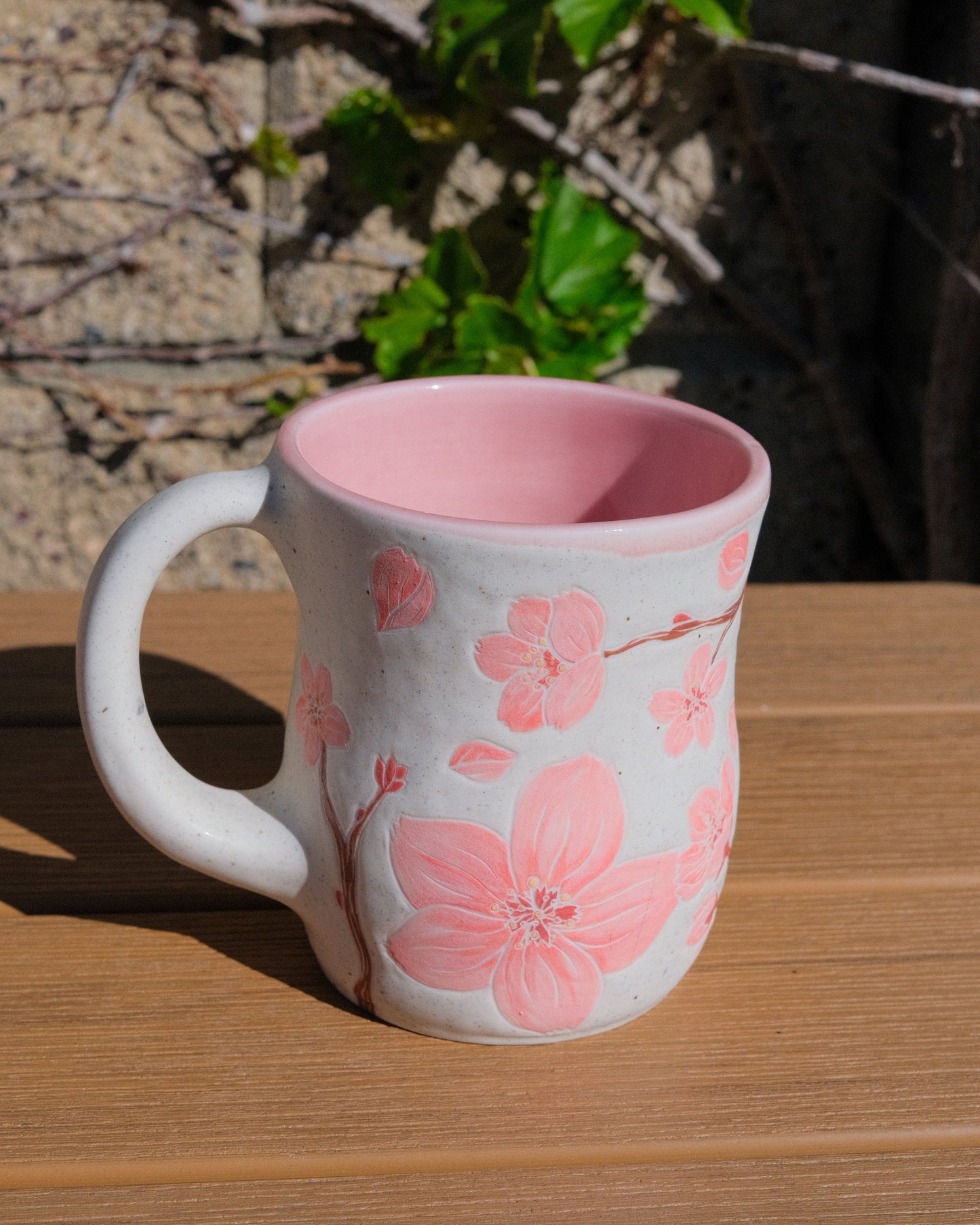 Cherry Blossom Mug 12 oz
