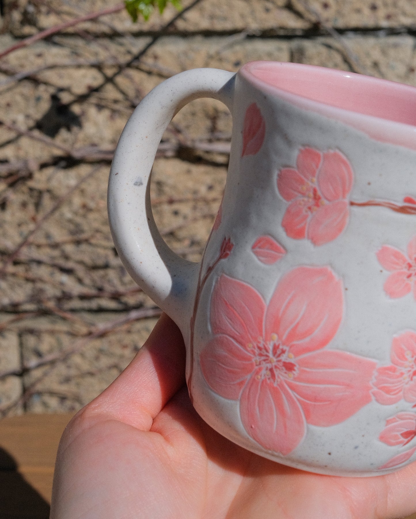 Cherry Blossom Mug 12 oz