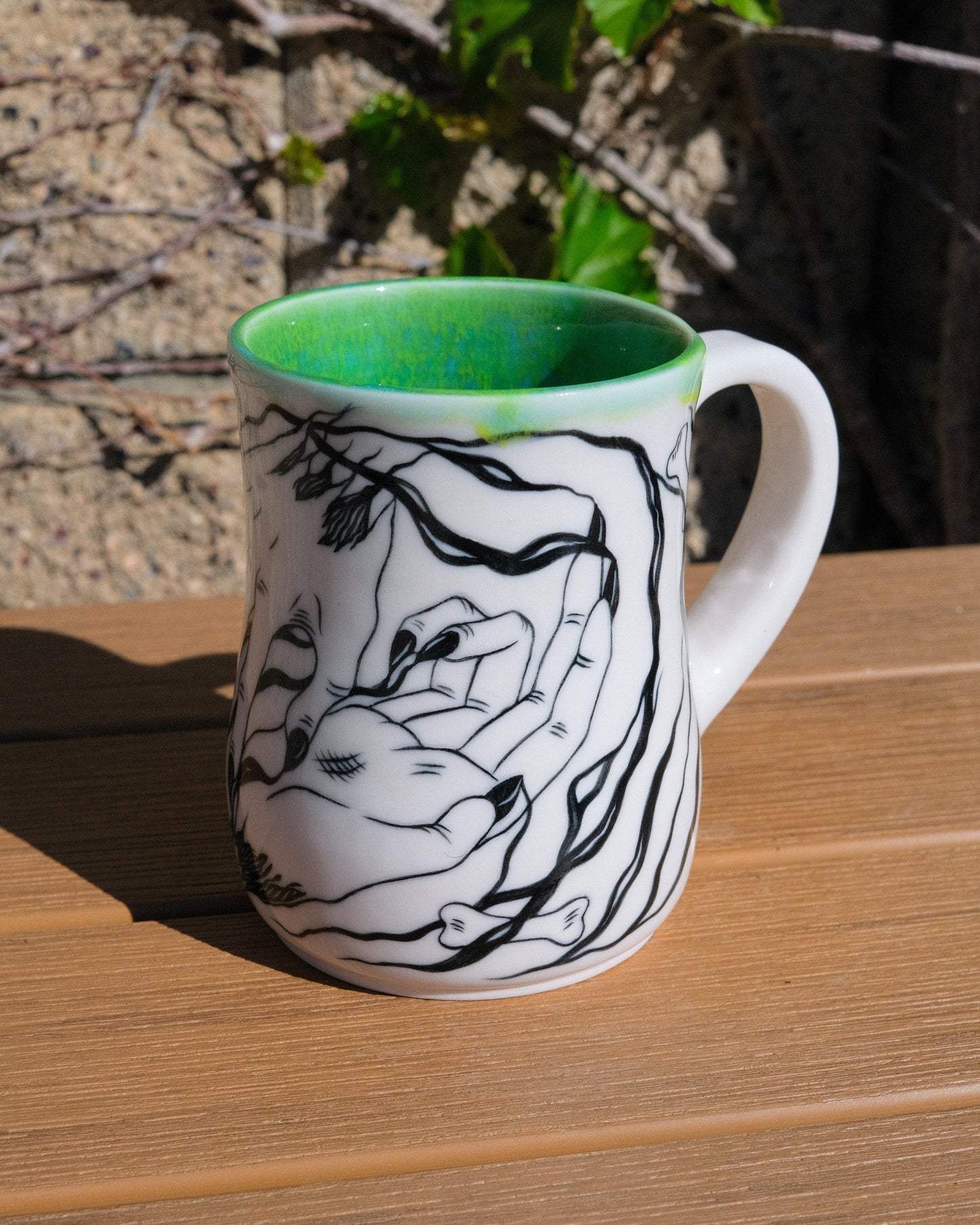 Wicked Hands Mug 12 oz