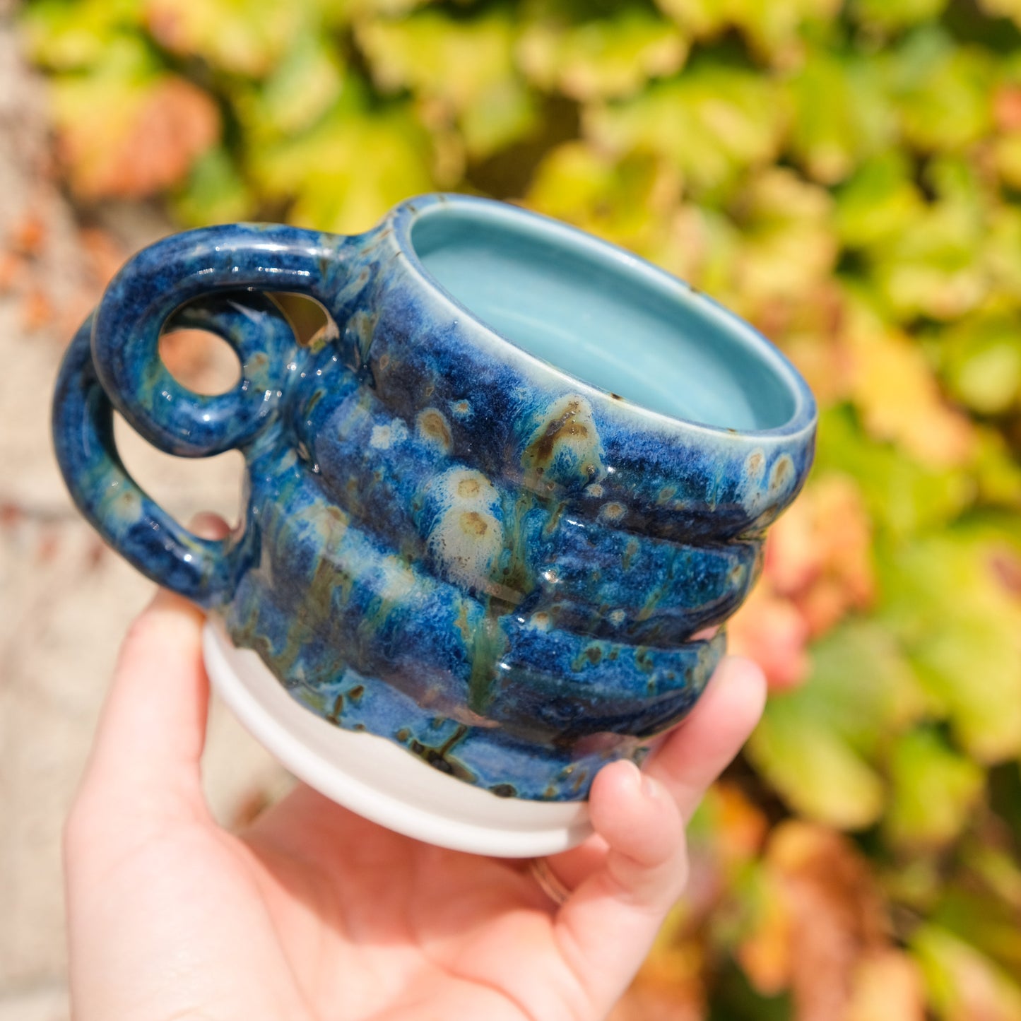 Swirly Starry Night Mug 8 oz