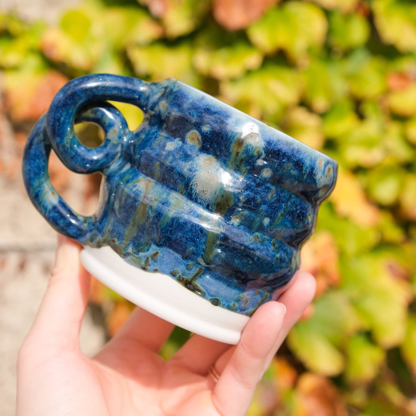 Swirly Starry Night Mug 8 oz